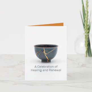 Kintsugi Celebrate Erholung Einladung