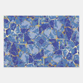 Kintsugi Goldader Geschenkpapier Set