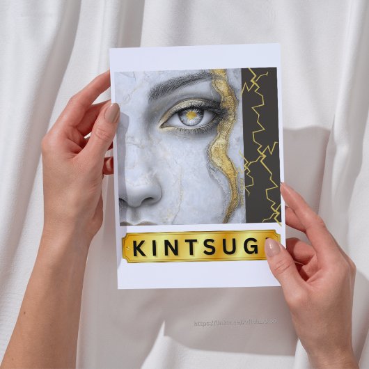 KINTSUGI Grußkarte Karte