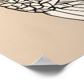 Kintsugi Mutter - Schönheit in Unvollkommenheit & Poster (Ecke)