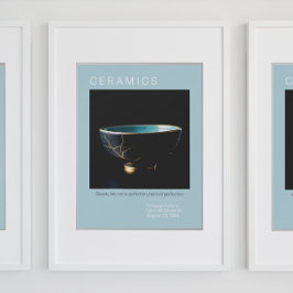 Kintsugi Pottery Poster Series | Blass