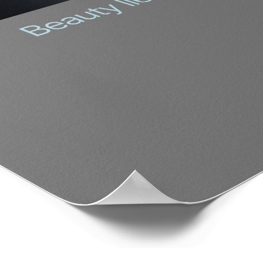 Kintsugi Pottery Poster Series | Grau (Ecke)