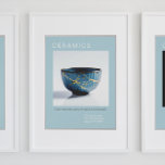 Kintsugi Pottery Poster Series | Weichblau<br><div class="desc">Kintsugi Töpferei ist eine antike japanische Kunst,  zerbrochene Keramiken mit Gold zu reparieren. Diese Kintsugi Töpferposter-Serie feiert Unvollkommenheit und hebt elegante,  goldgesäumte Risse hervor,  die die Schönheit in den gebrochenen symbolisieren. Mit inspirierend Zitaten dienen die Plakate als tägliche Erinnerung der Reparaturkraft und des Powers der Transformation.</div>
