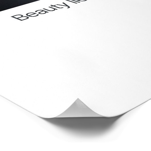 Kintsugi Pottery Poster Series | weiß (Ecke)