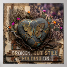 Kintsugi Schmetterlings-Wandkunst zur Heilung