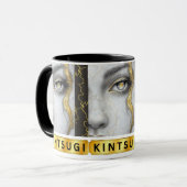 KINTSUGI Tasse von Poet Adiela Akoo (Vorderseite Links)