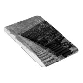 Kinzua Bridge Skywalk B&W Herbst Souvenir Kühlschr Magnet (Rechte Seite)