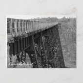 Kinzua Bridge Skywalk Postkarte (Vorderseite)