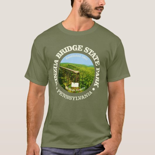 Kinzua Bridge SP T-Shirt (Vorderseite)