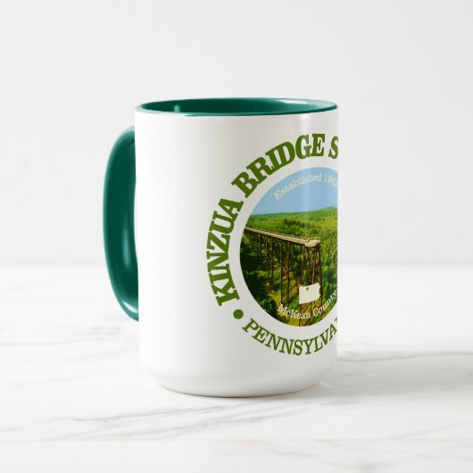 Kinzua Bridge SP Tasse (Vorderseite Links)
