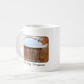 Kinzua Bridge Staat Park/Garten: Parco delle camel Kaffeetasse (Vorderseite Links)