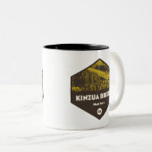 Kinzua Bridge Staat Park Pennsylvania Zweifarbige Tasse (VorderseiteRechts)
