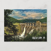 KINZUA DAM, PA POSTKARTE (Vorderseite)