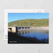 Kinzua Dam Postkarte (Vorne/Hinten)
