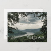 Kinzua-Stausee in PENNSYLVANIA Postkarte (Vorne/Hinten)