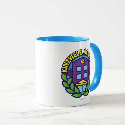 Kinzville Hochschullogo Tasse (VorderseiteRechts)