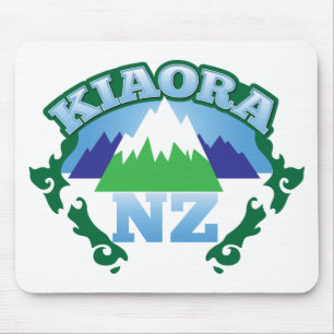 KIORA Kiwi Neuseeland hallo Mousepad