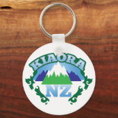 KIORA Kiwi Neuseeland hello Schlüsselanhänger (Vorderseite)
