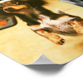 Kios niedliche Bilder Poster (Ecke)
