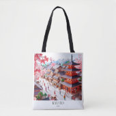 Kioto Dreamscape All-Over-Print Tote Bag Medium Tasche (Vorderseite)