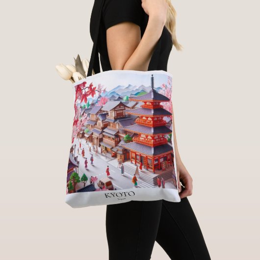 Kioto Dreamscape All-Over-Print Tote Bag Medium Tasche (Von Nahem)