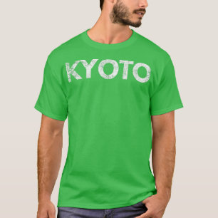Kioto Japan störte den grafischen T - Shirt
