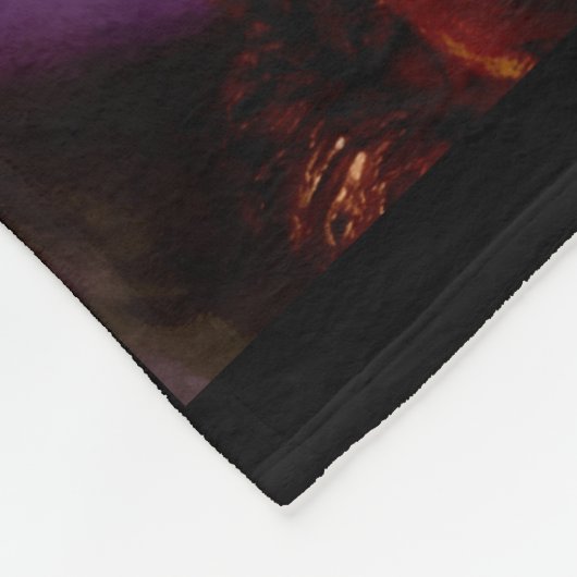 "Kiowa Chief" original art Fleecedecke (Ecke)