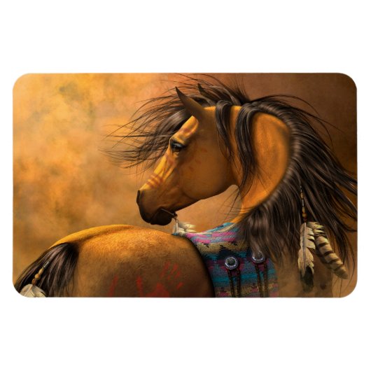 Kiowa Gold Premium Flexi Magnet (Horizontal)