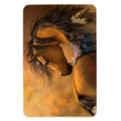 Kiowa Gold Premium Flexi Magnet (Vertikal)