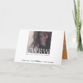 Kiowa Golddeluxer Designer A7 Notecard Karte (Rückseite)