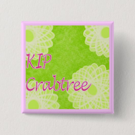 KIP Crabtree Stricken Button (Vorderseite)