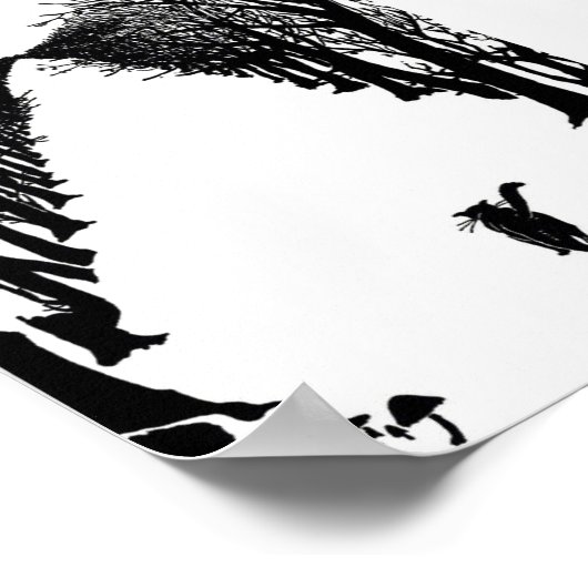 Kipling Cat Poster (Ecke)