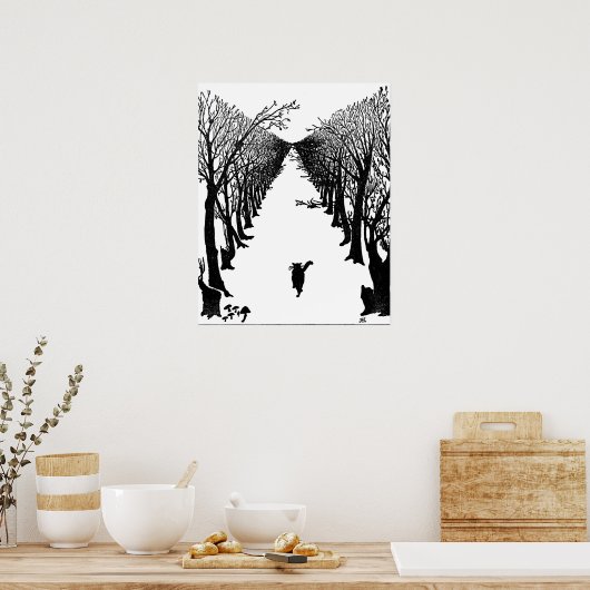 Kipling Cat Poster (Küche)