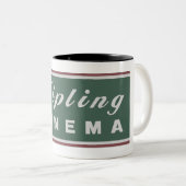 Kipling Cinema Logo-Tasse Zweifarbige Tasse (VorderseiteRechts)
