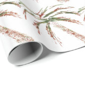 Kippen der Palme Geschenkpapier (Rolleneckpunkt)