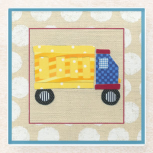 Kipper des Kindes durch Chariklia Zarris Glasuntersetzer