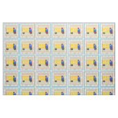 Kipper des Kindes durch Chariklia Zarris Stoff (Fat Quarter (45,7 x 55,9 cm))