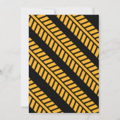 Kipper-Geburtstags-Party lädt ein Einladung (Rückseite)