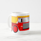 Kipper-LKW Kaffeetasse (Vorderseite Links)