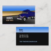 Kipper-Visitenkarten Visitenkarte (Vorne/Hinten)