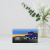 Kipper-Visitenkarten Visitenkarte (Stehend Vorderseite)