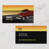 Kipper-Visitenkarten Visitenkarte (Vorne/Hinten)