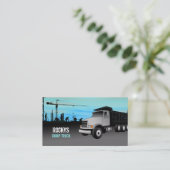 Kipper-Visitenkarten Visitenkarte (Stehend Vorderseite)