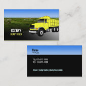 Kipper-Visitenkarten Visitenkarte (Vorne/Hinten)