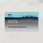 Kipper-Visitenkarten Visitenkarte (Rückseite)