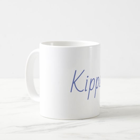 Kippis-Tasse Kaffeetasse (Vorderseite Links)