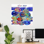 Kippot Poster (Heimbüro)