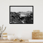 Kipps Summit Glacier National Park 1925 Poster (Küche)