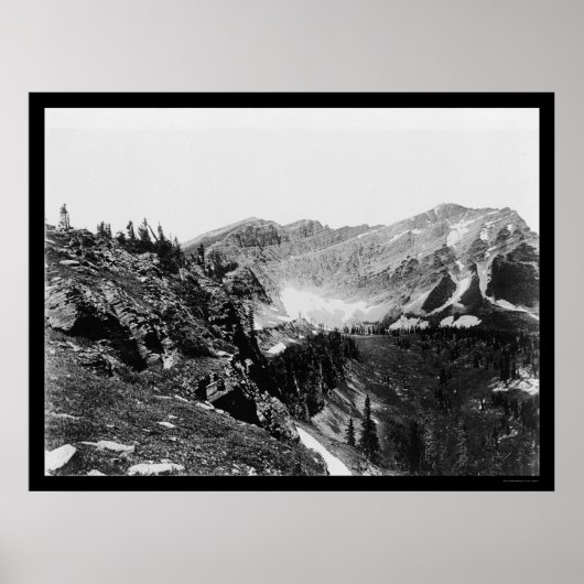 Kipps Summit Glacier National Park 1925 Poster (Vorne)