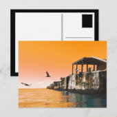 Kiptopeke Beton Schiffe und Bräute träumen Postkarte (Vorne/Hinten)